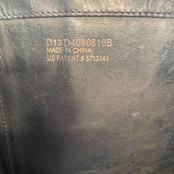 Cole Haan 'Air Cara' High Heel Leather Tall Knee High Black Boot Size 10 - Picture 13 of 13